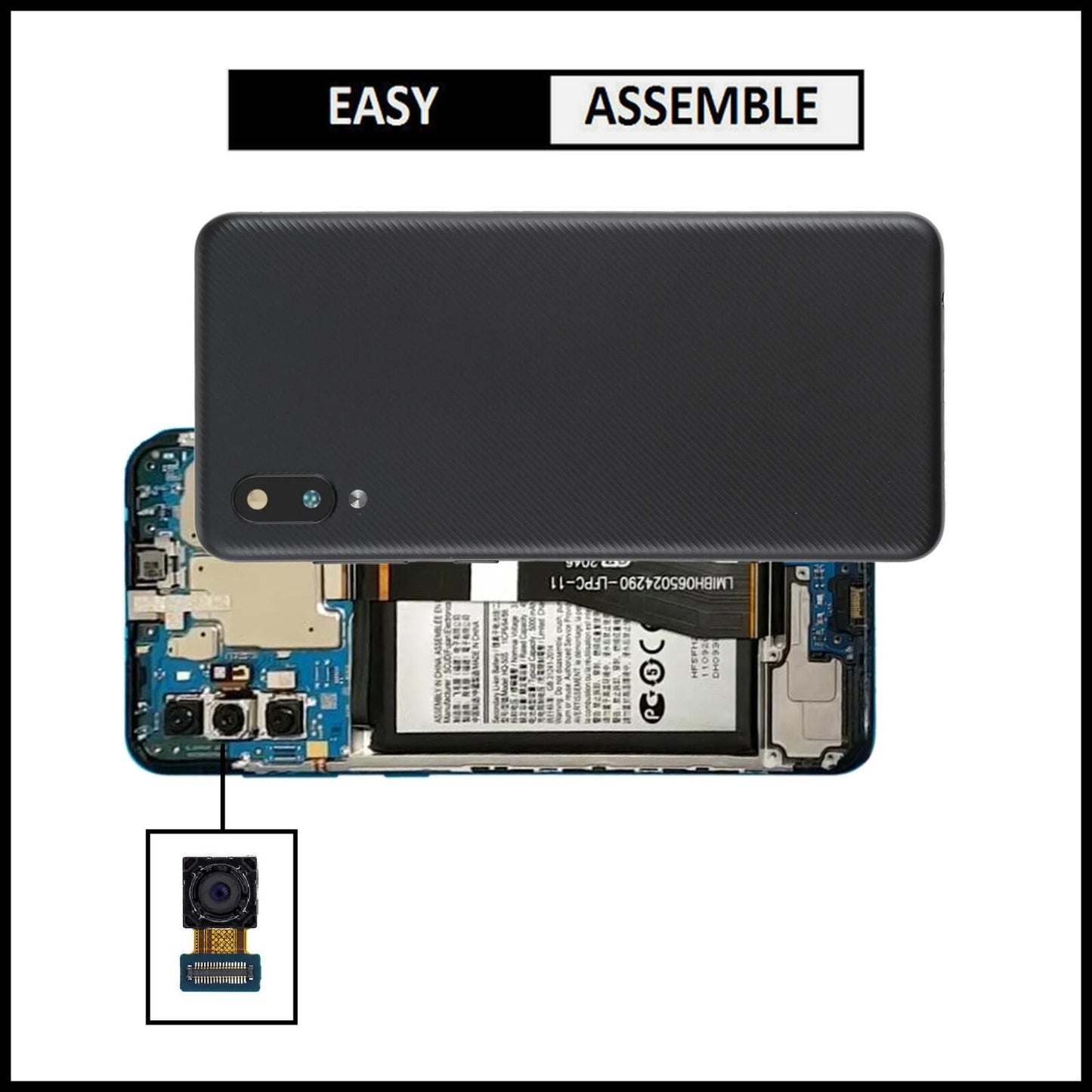 For Samsung Galaxy A02 5G / SM-A022F Genuine Rear (Back) Main Camera Replacement