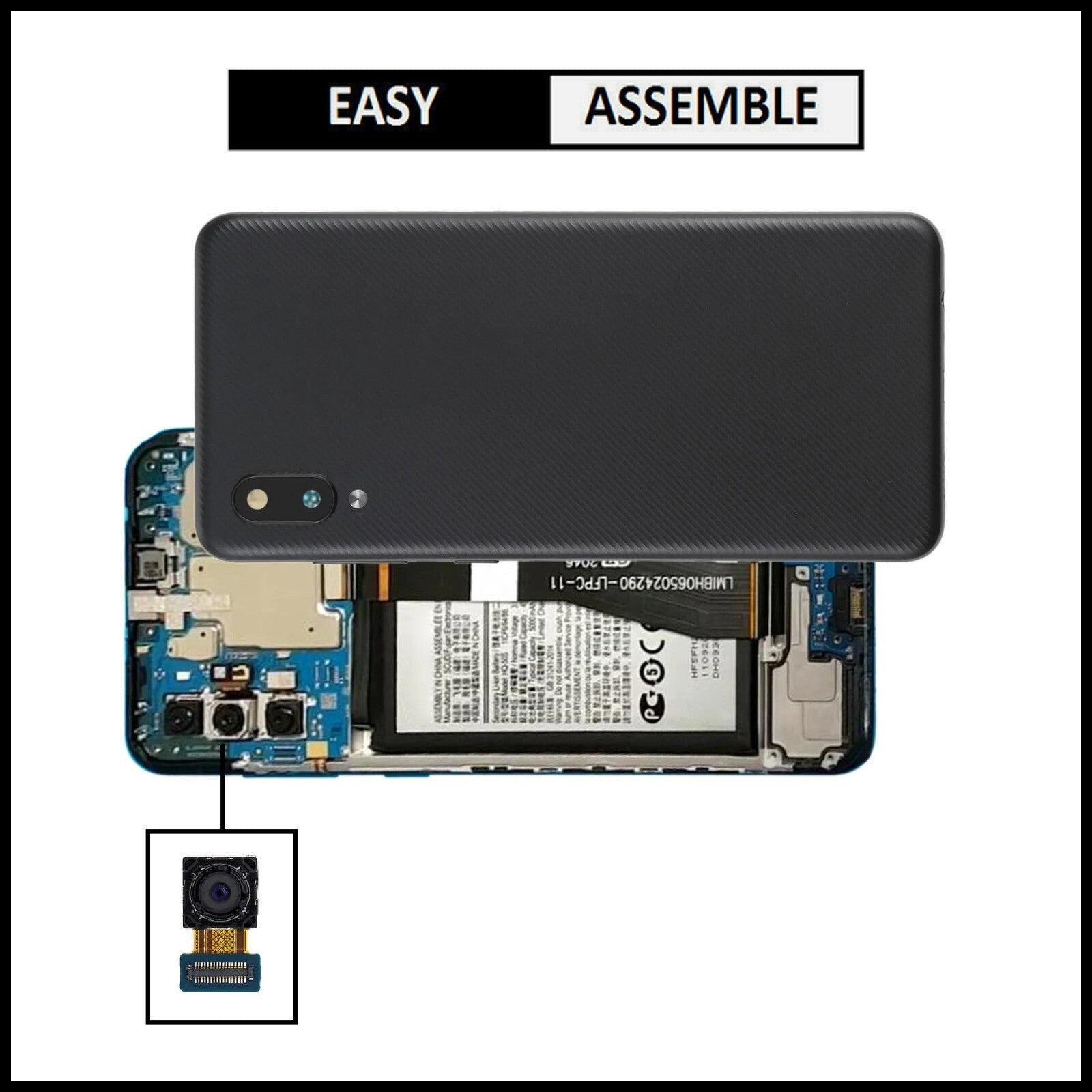 For Samsung Galaxy A02 5G / SM-A022F Genuine Rear (Back) Main Camera Replacement