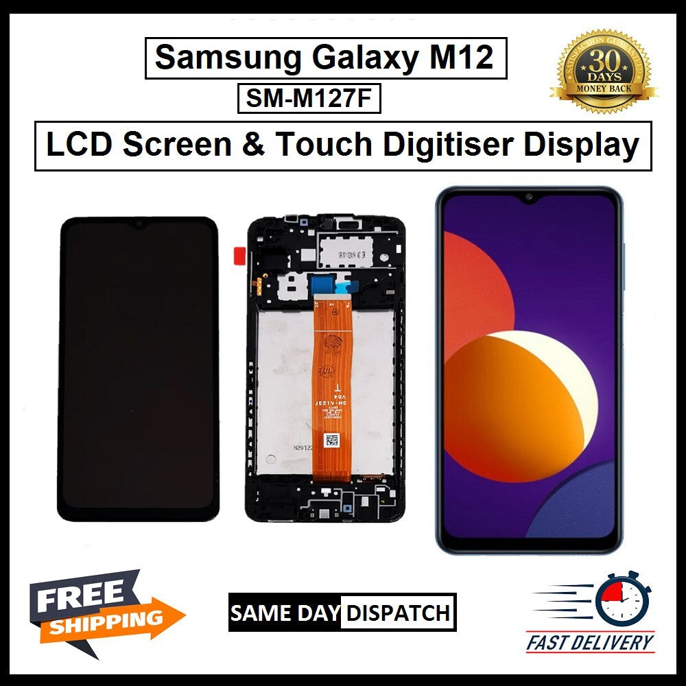 For Samsung Galaxy M12 / SM-M127F Display Screen Replacement LCD