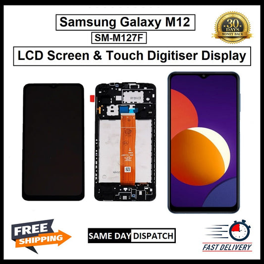 For Samsung Galaxy M12 / SM-M127F Display Screen Replacement LCD