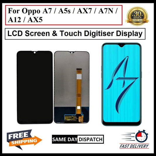 For Oppo A7 / A5s / AX7 / A7N / A12 / AX5 LCD Display Screen Replacement