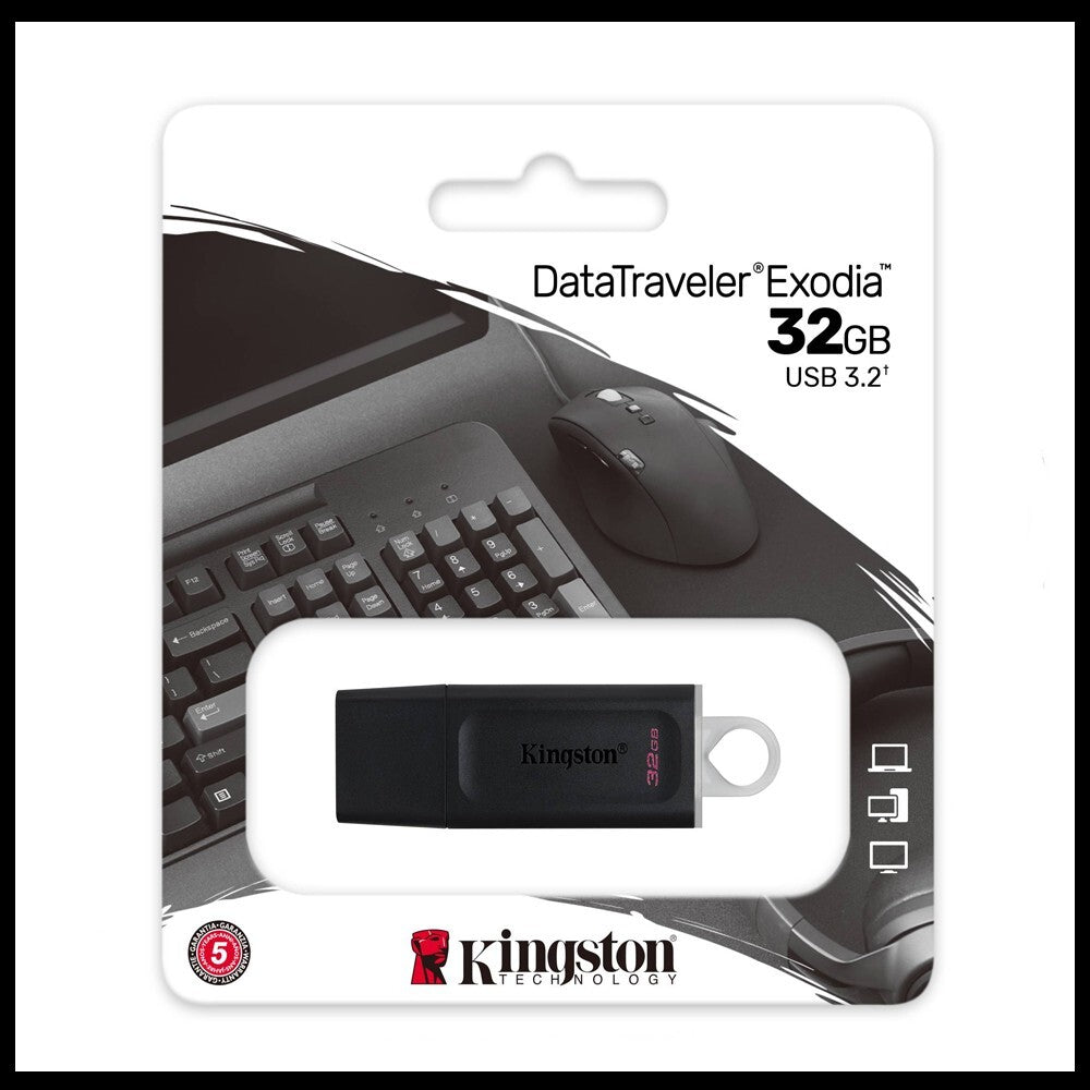 Kingston High Speed 32gb USB Flash Drive & USB 3.2' & 5 Years Warranty