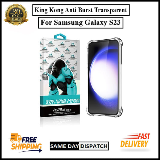 For Samsung Galaxy S23 King Kong Anti Burst & Silicon Shockproof Case Cover