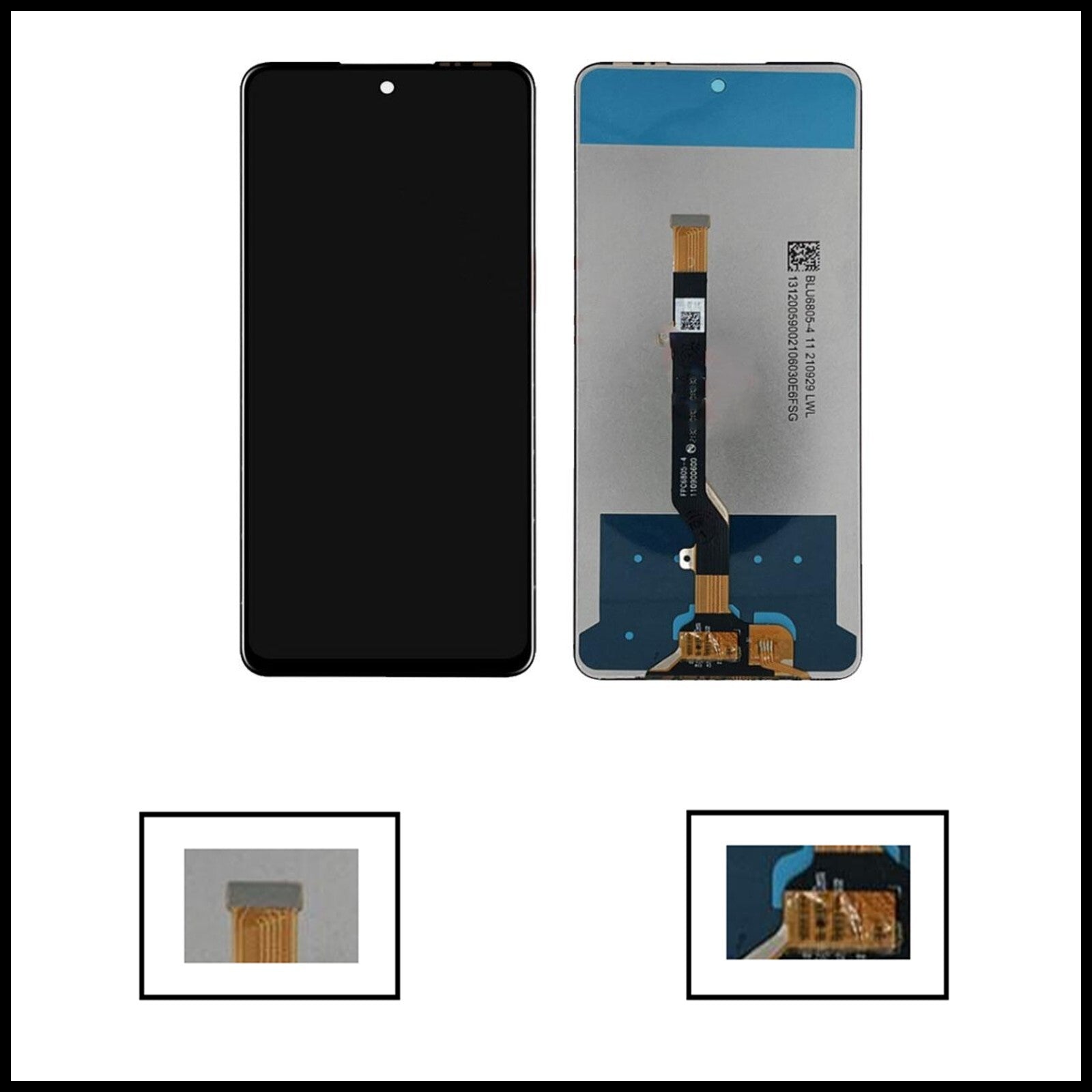 For Tecno Camon 19 Neo / CH6i LCD Display screen Touch Digitizer Replacement