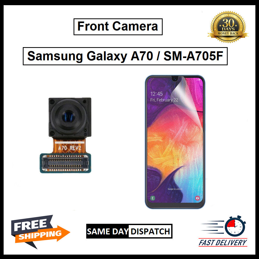 For Samsung Galaxy A70 / SM-A705F Front Camera With Front Facing Replacement 