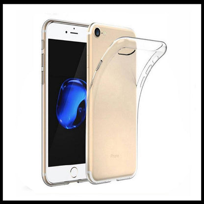 For Apple iPhone 6 Plus / 6s Plus Slim Clear Shockproof Gel Phone Cover