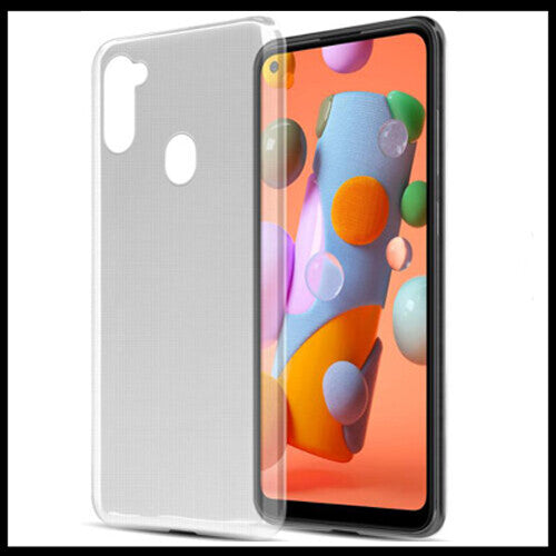 For Samsung Galaxy A11 Slim Clear Shockproof Gel Phone Cover