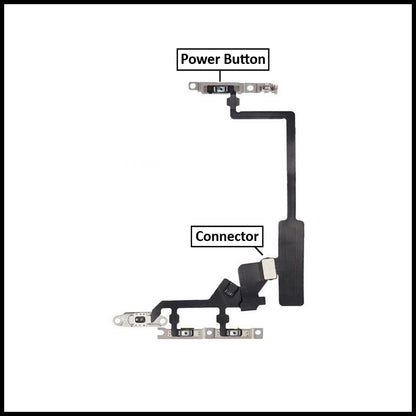 For iPhone 14 Pro Power Flex Cable & Volume Button Flex Replacement