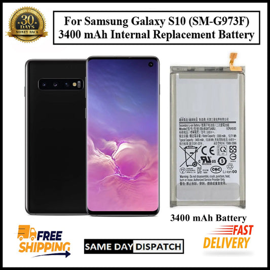 For Samsung Galaxy S10 (SM-G973F) 3400mAh Internal Replacement Battery