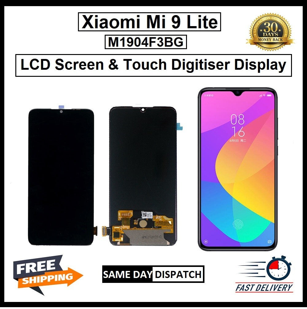 For Xiaomi Mi 9 Lite LCD Display Screen Touch Digitizer Replacement