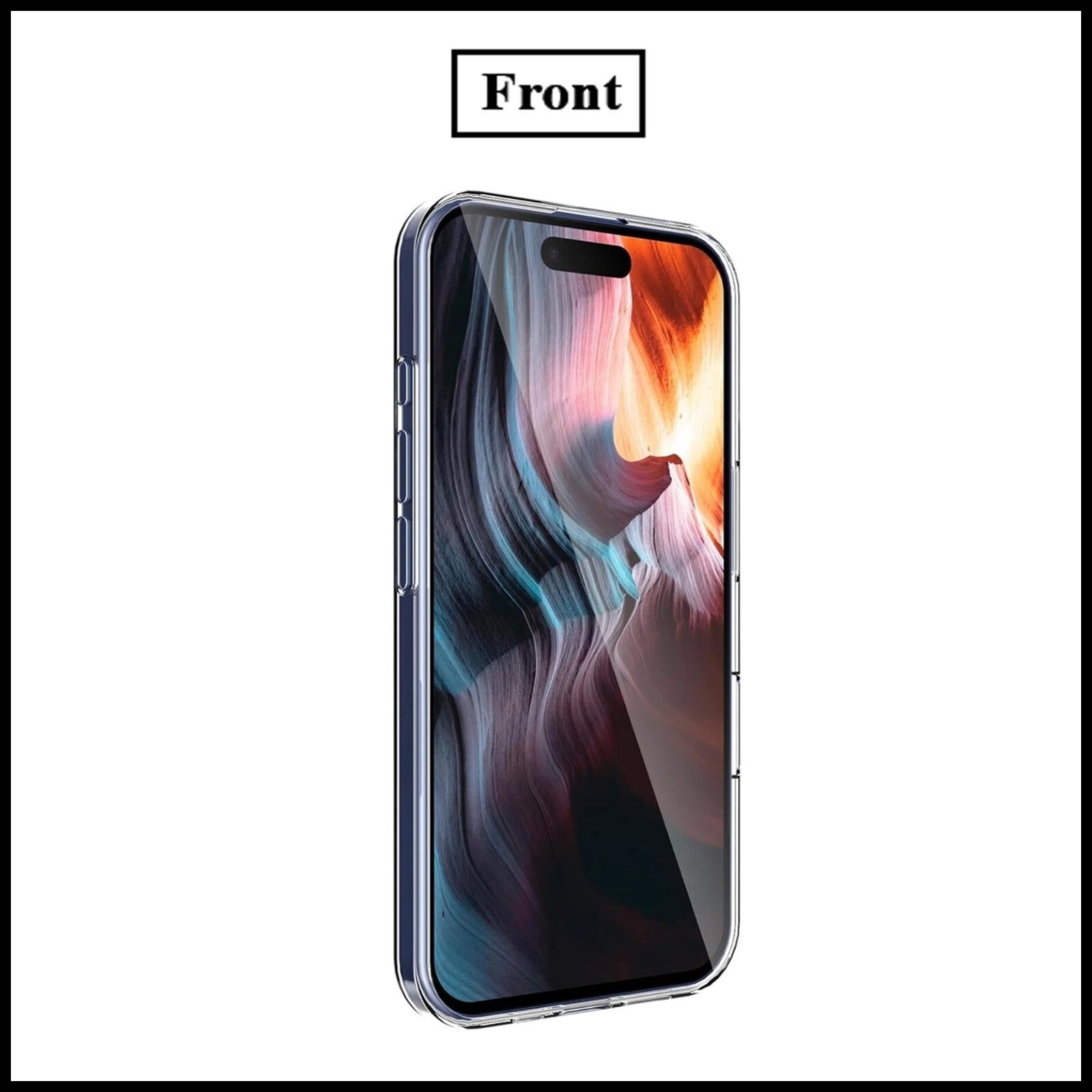 For Apple iPhone 16 Pro Slim Clear Shockproof Gel Phone Cover