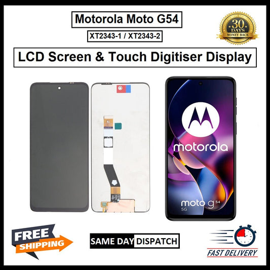Motorola Moto G54 XT2343-1/2  Display Screen Touch Digitizer Replacement LCD