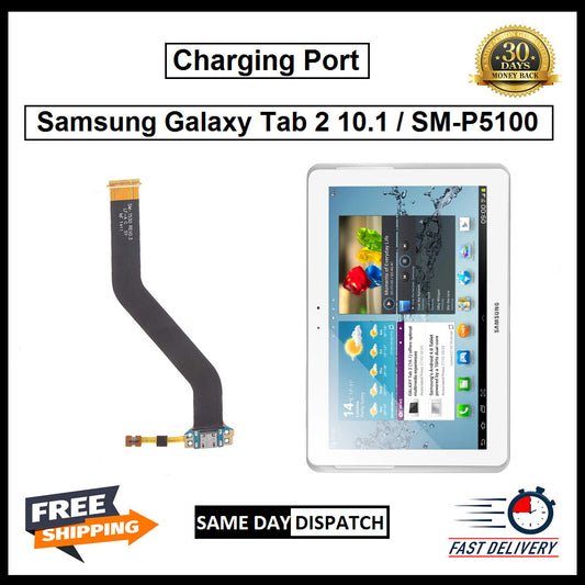 For Samsung Galaxy Tab 2 10.1 / SM-P5100 P5110 Charging Port Flex Replacement 