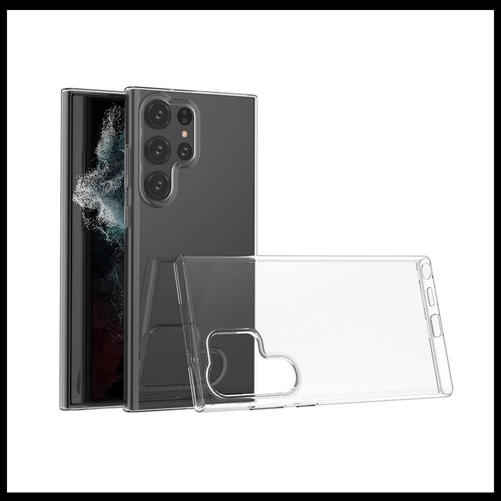 For Samsung Galaxy S23 Ultra S918B Slim Clear Shockproof Gel Phone Cover