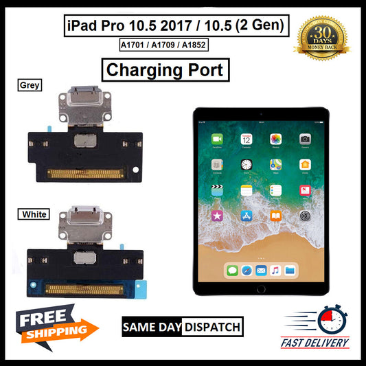For iPad Pro 10.5 2017/ 10.5 2`Gen Charging Port Flex Replacement Dock Connector
