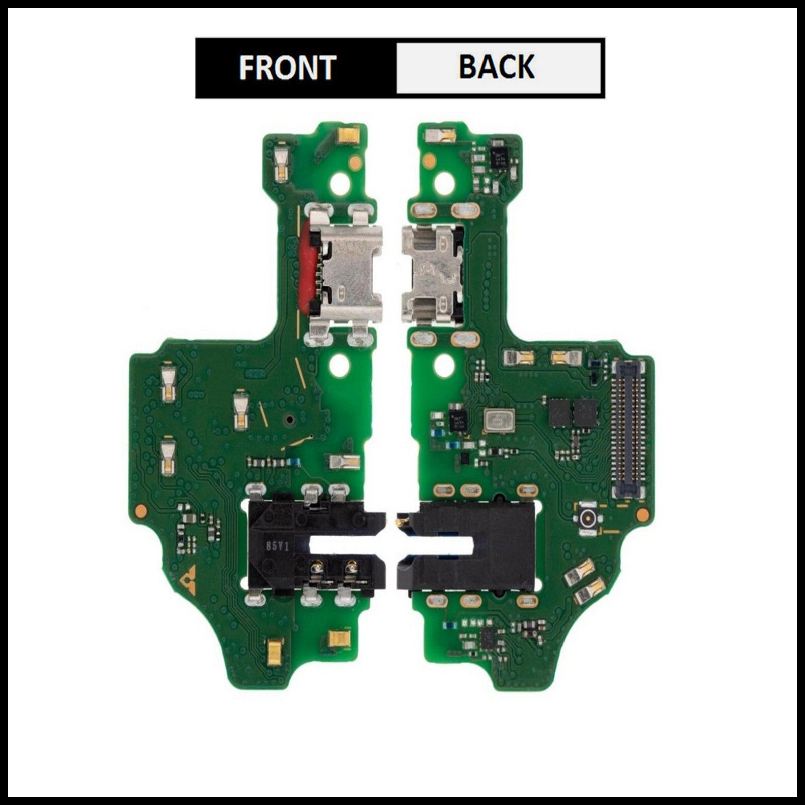 For Huawei Honor X8 Replacement Charging Port Board Flex Connector