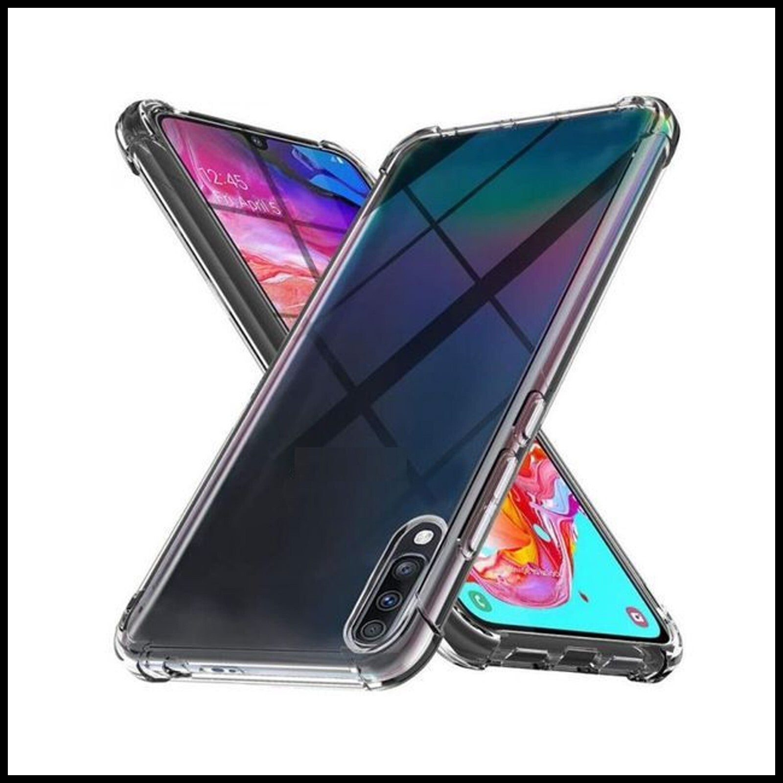 For Samsung Galaxy A30s King Kong Anti Burst & Silicon Shockproof Case Cover