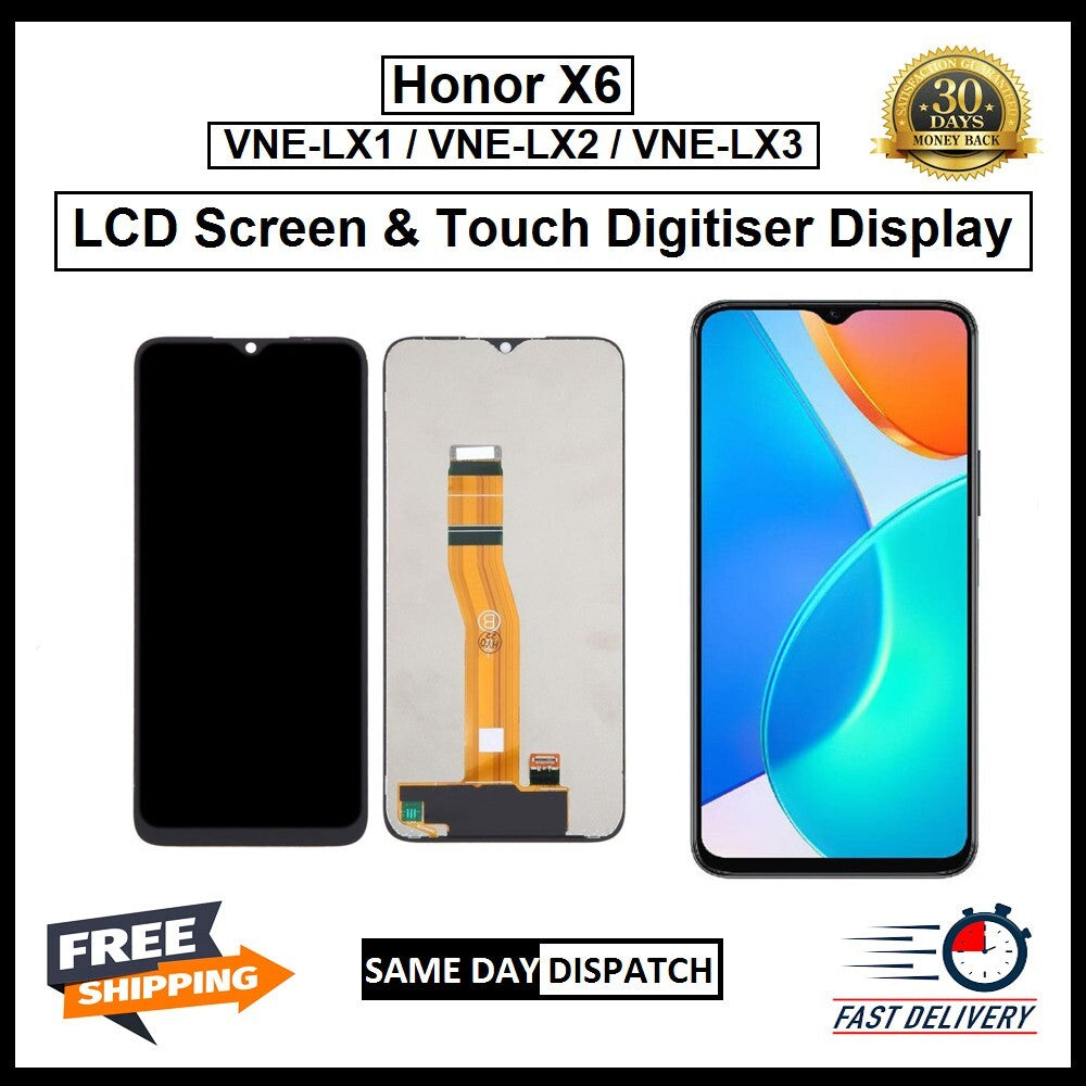 For Huawei Honor X6  Display Screen Touch Digitizer Replacement LCD