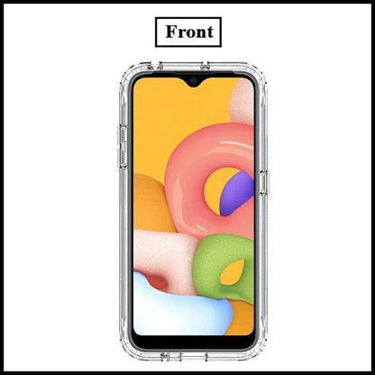 For Samsung Galaxy A01 Slim Clear Shockproof Gel Phone Cover
