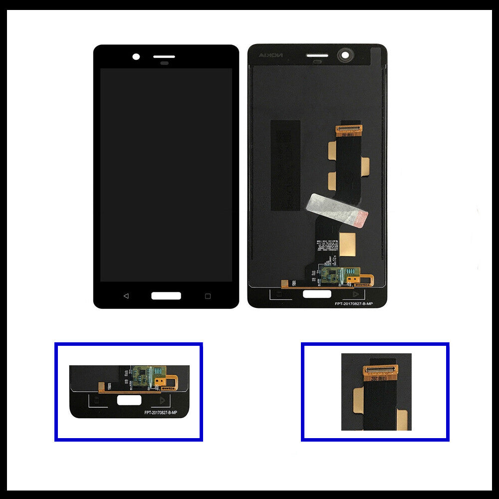 For Nokia 8 / TA-1004 LCD Screen Display Touch Digitizer Replacement Assembly 