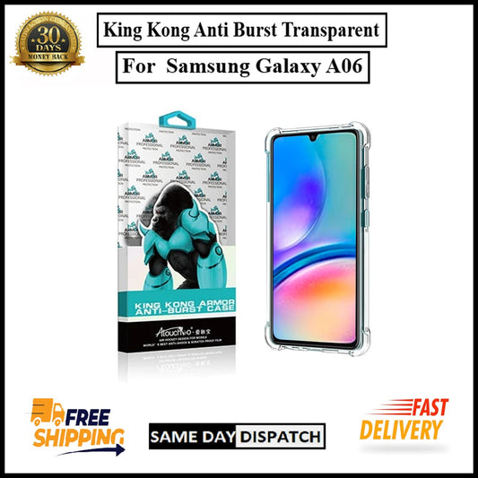 For Samsung Galaxy A06 King Kong Anti Burst & Silicon Shockproof Case Cover