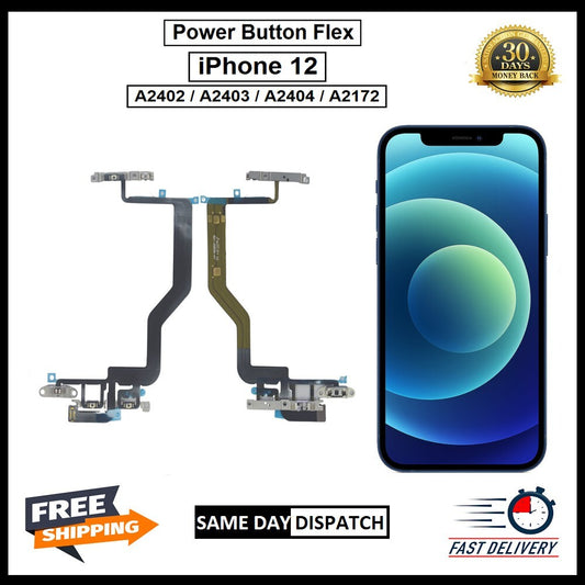 For iPhone 12 Power Flex Cable & Volume Button Flex Replacement