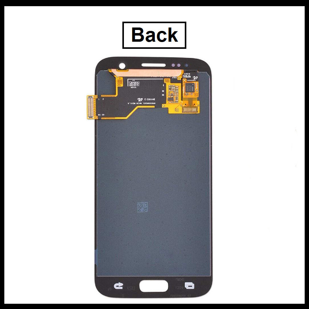 For Samsung Galaxy S7 Gold / SM- G930F LCD Display Touch Digitizer Replacement