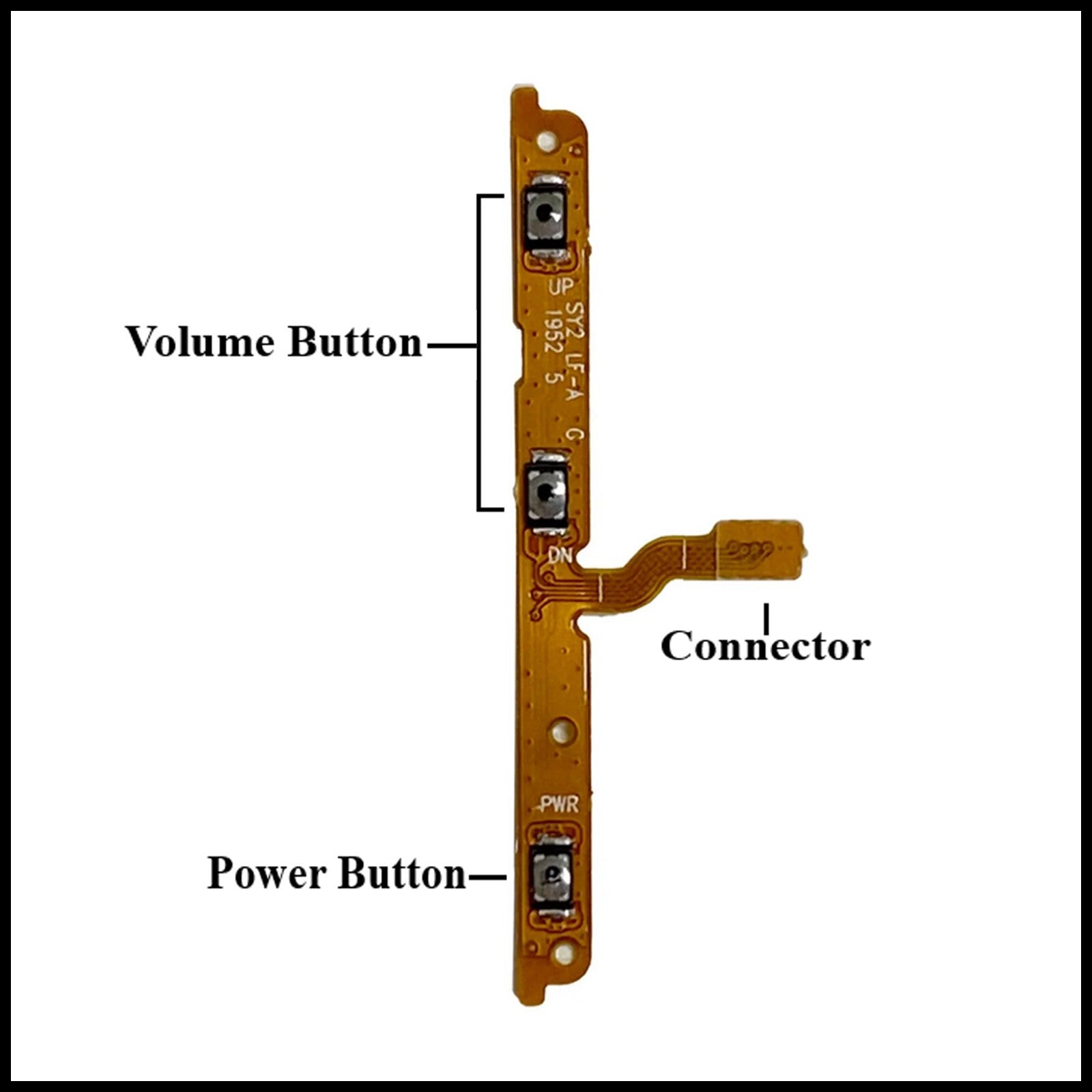 For Samsung Galaxy S20  G980F Power Flex Cable & Volume Button Flex Replacement