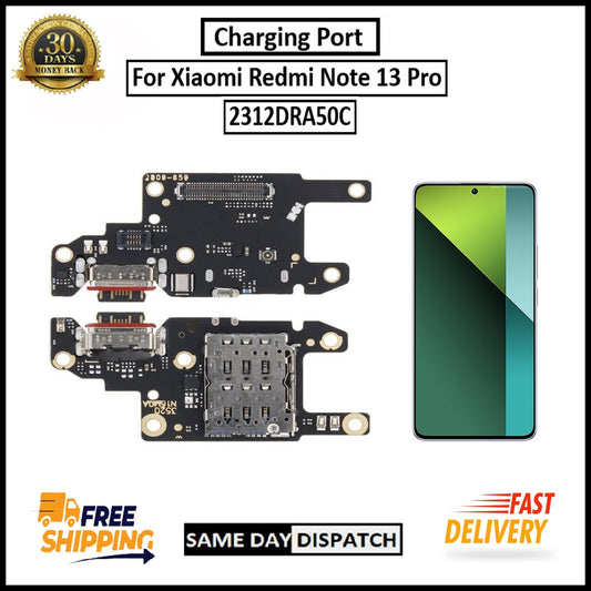 For Xiaomi Redmi Note 13 Pro Charging Port Flex Replacement