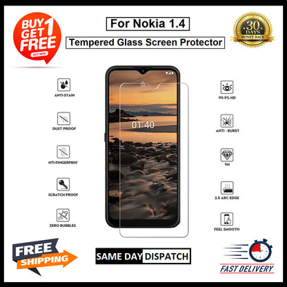 2X For Nokia 2/ 5 /7 Plus /1 Plus / 1.3 /1.4 /2.1 /2.2 Tempered Glass Protector