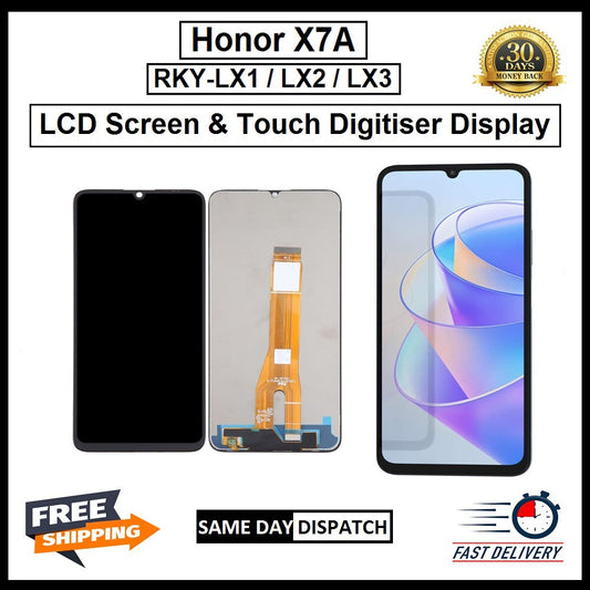 For Huawei Honor X7A  Display Screen Touch Digitizer Replacement LCD