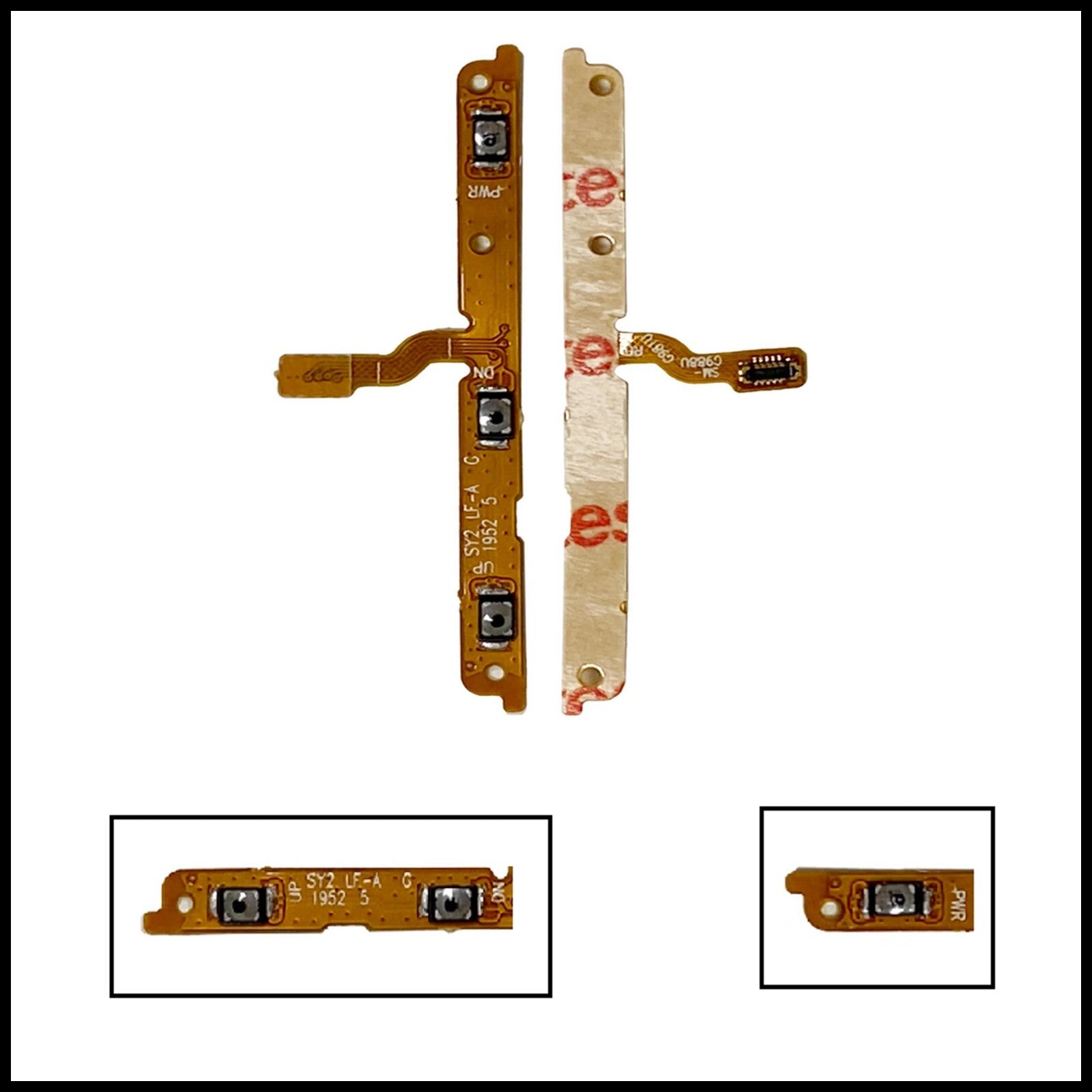 For Samsung Galaxy S20  G980F Power Flex Cable & Volume Button Flex Replacement