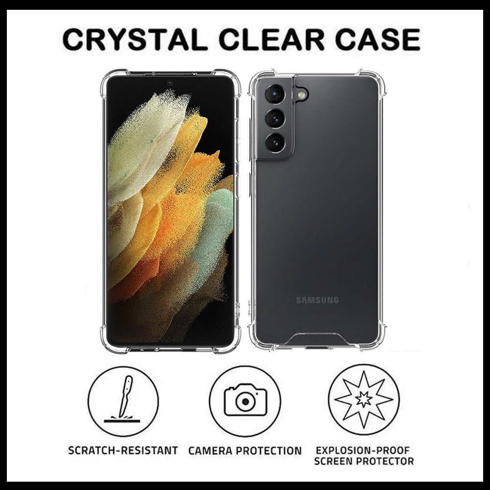 For Samsung Galaxy S21 FE 5G King Kong Anti Burst &Silicon Shockproof Case Cover