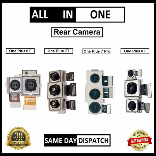 One Plus 6T & 7T & 7 Pro & 8T Main Rear (Back) Camera Replacement Part