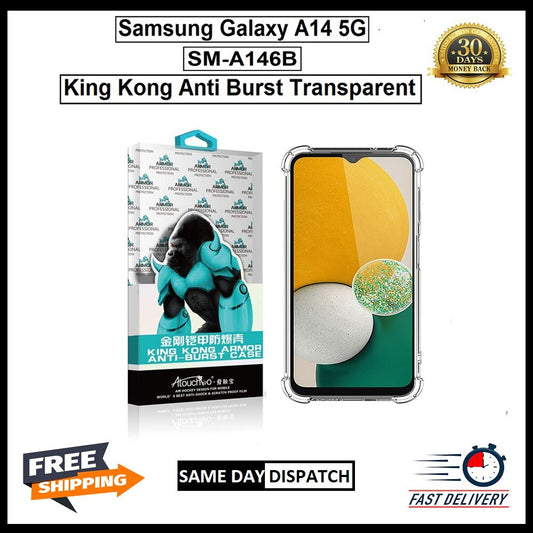 For Samsung Galaxy A14 4G/5G King Kong Anti Burst &Silicon Shockproof Case Cover