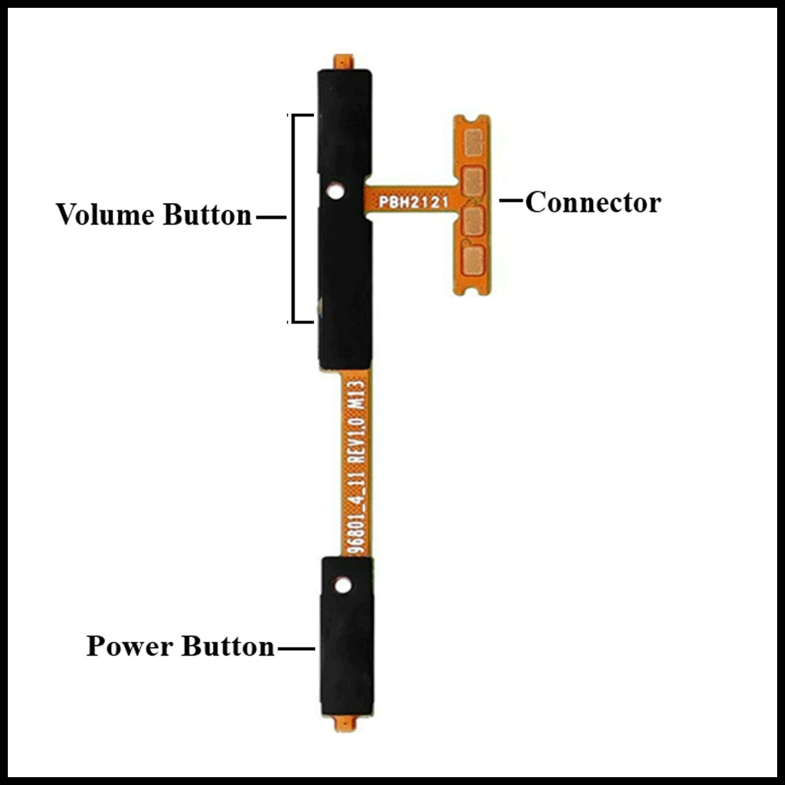 For Samsung Galaxy A22 5G Power Flex Cable & Volume Button Flex Replacement