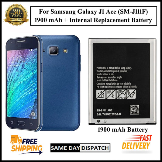 For Samsung Galaxy J1 Ace (SM-J111F) 1900mAh+ Internal Replacement Battery