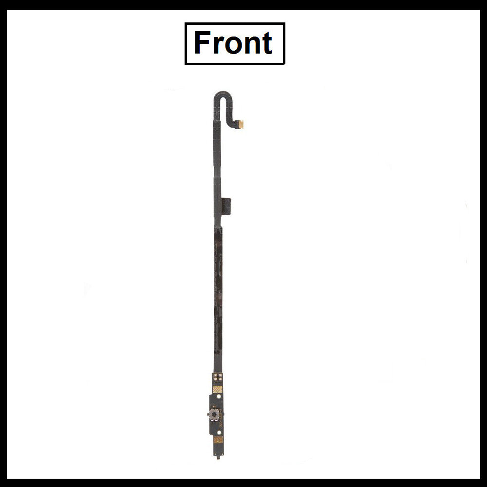 For iPad 4 / A1459 / A1460 Genuine Home Button Flex Black / White