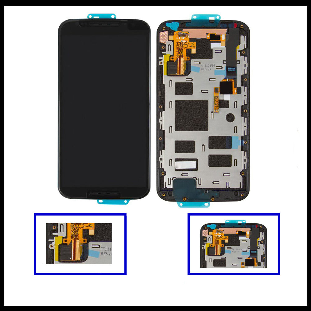 Motorola Moto X 2nd GEN XT1095 Display Screen Touch Digitizer Replacement LCD