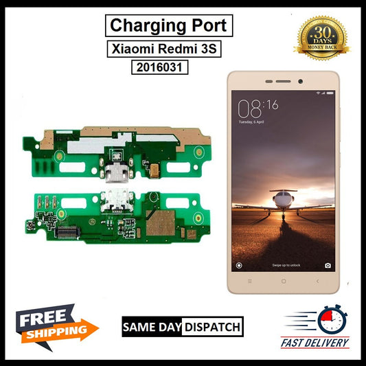 For Xiaomi Redmi 3S  (2016031) Charging Port Flex Replacement