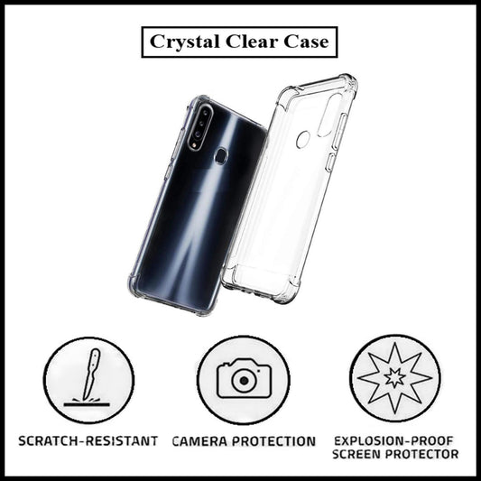 For Samsung Galaxy A20s King Kong Anti Burst & Silicon Shockproof Case Cover