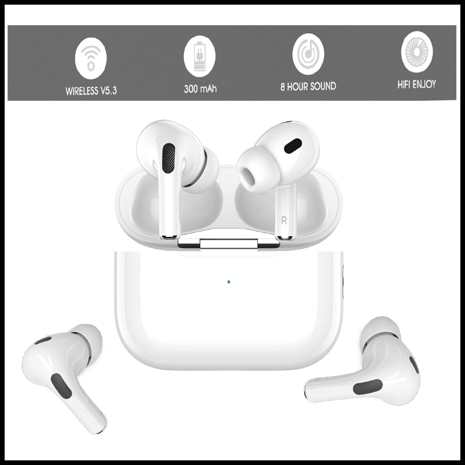 For Dadu True Wireless Earbuds Bluetooth 5.3 Headphones With Charging Case
