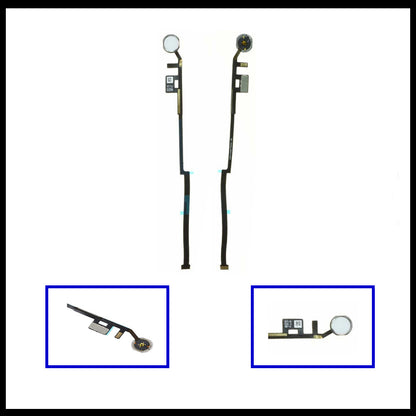 For i Pad 10.2" 7th / 8th / 9th Gen Home Button Flex Black / White