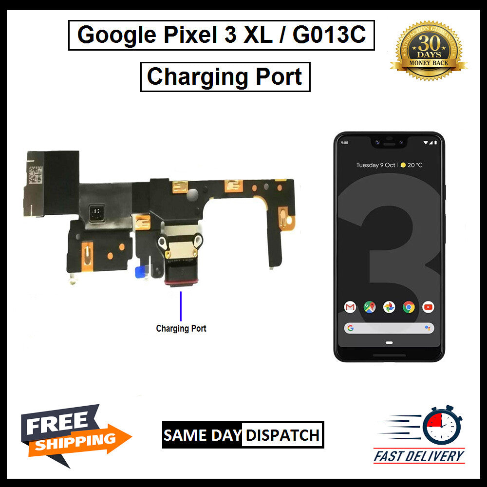 For Google Pixel 3 XL USB Replacement Charging Port Board Flex Connector