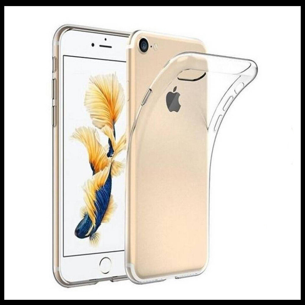 For Apple iPhone 7 Plus / iPhone 8 Plus Slim Clear Shockproof Gel Phone Cover