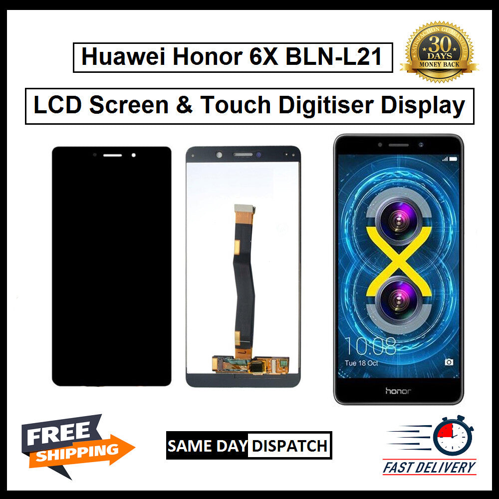 For Huawei Honor 6X BLN-L21 Display Screen Touch Digitizer Replacement LCD