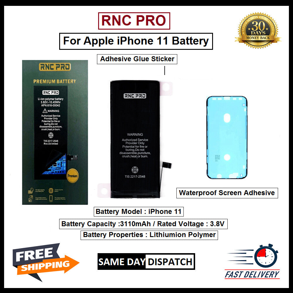 RNC Battery For Apple iPhone X / XS / XR / XS MAX / 11 / 11 PRO / 11 PRO MAX