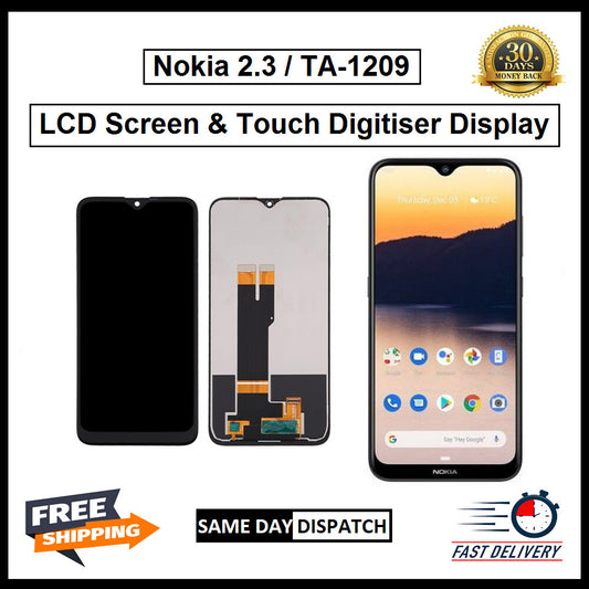 For Nokia 2.3 / TA-1209 LCD Screen Display Touch Digitizer Replacement Assembly 