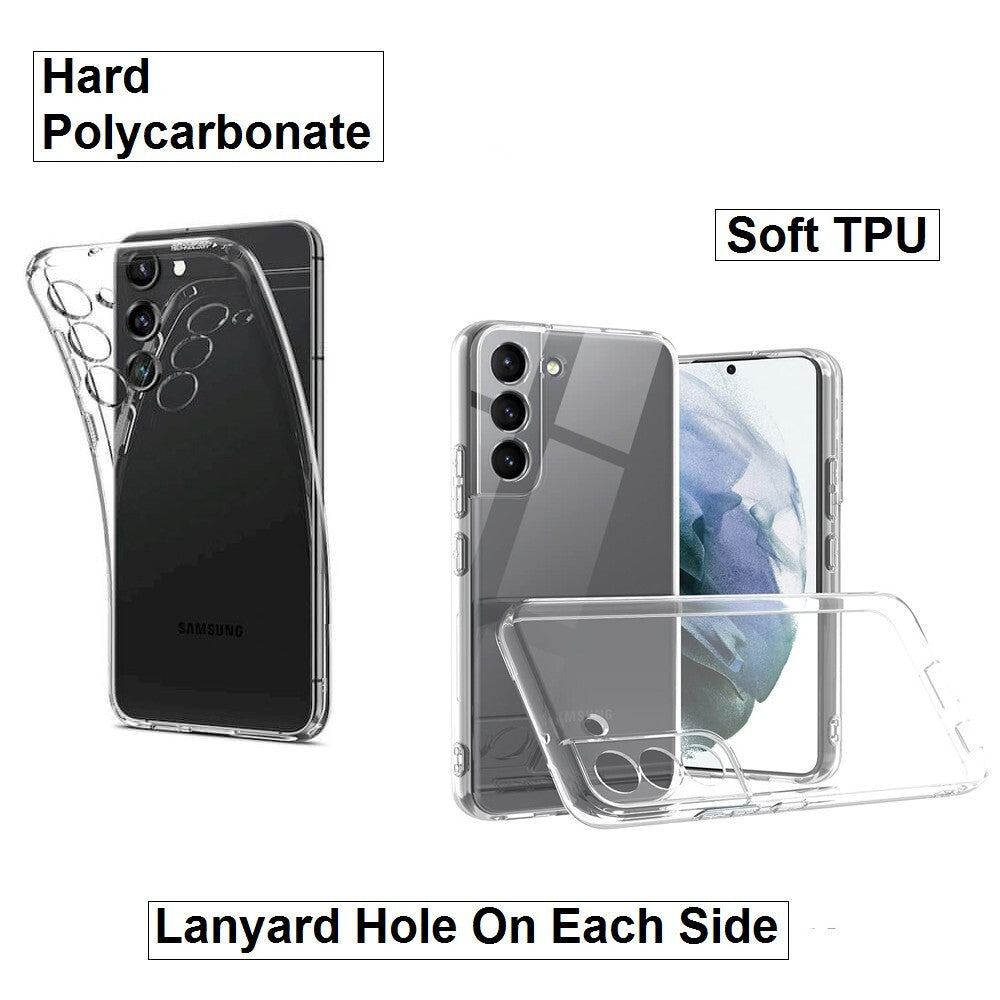 For Samsung Galaxy S23 Plus & S916B Slim Clear Shockproof Gel Phone Cover