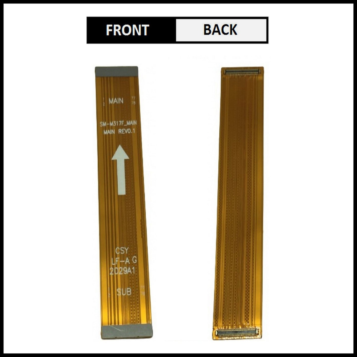 For Samsung Galaxy M31s / M317F Main Motherboard Charging Flex Cable Replacement